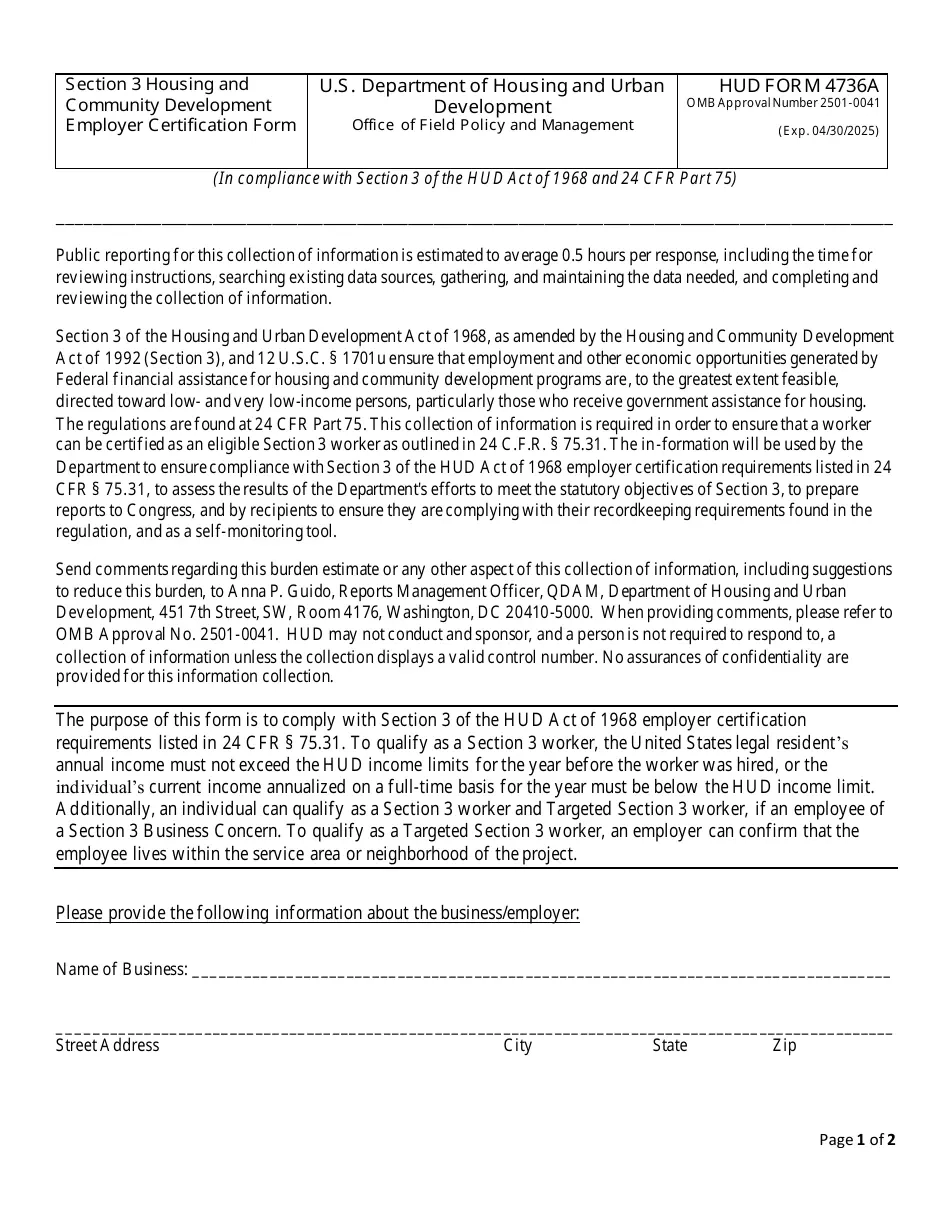 Printable Form Hud 903