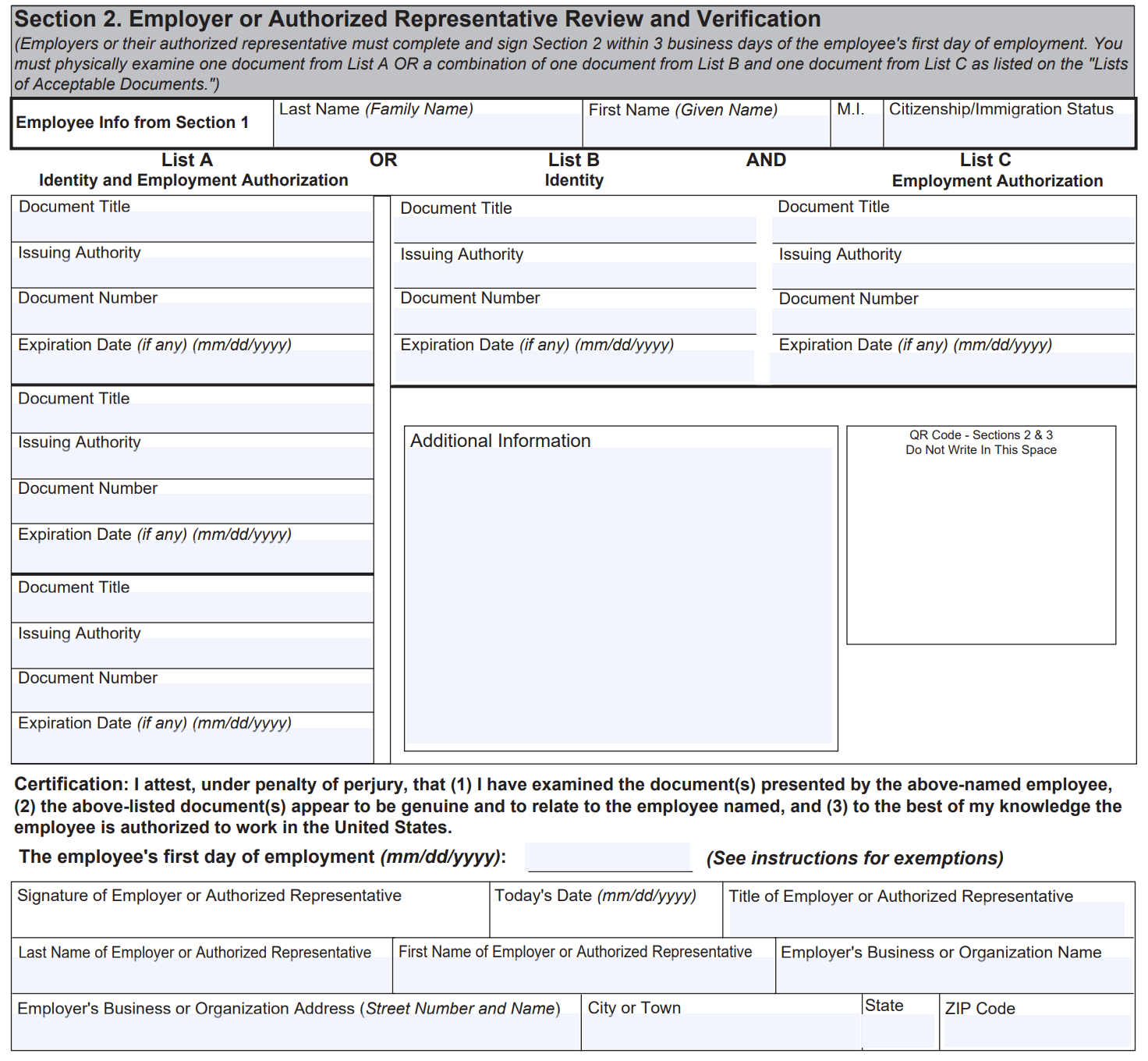 I 9 Form What Is It 7shifts
