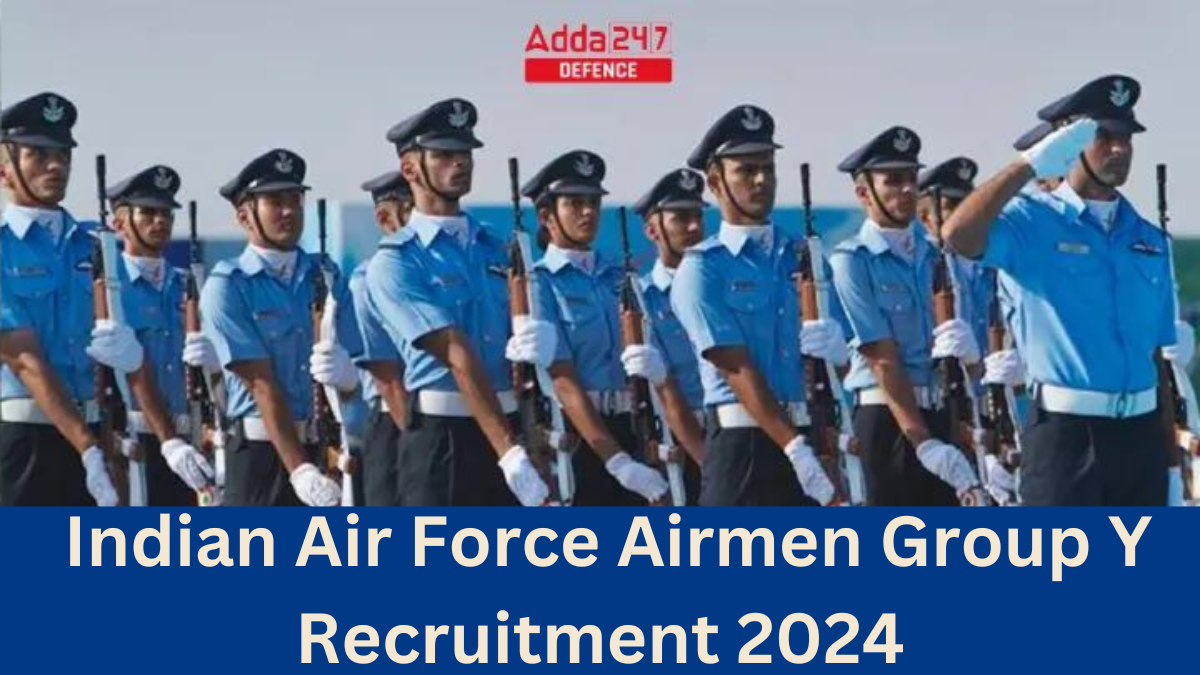 IAF Airmen Group Y Notification 2024 Last Date To Apply