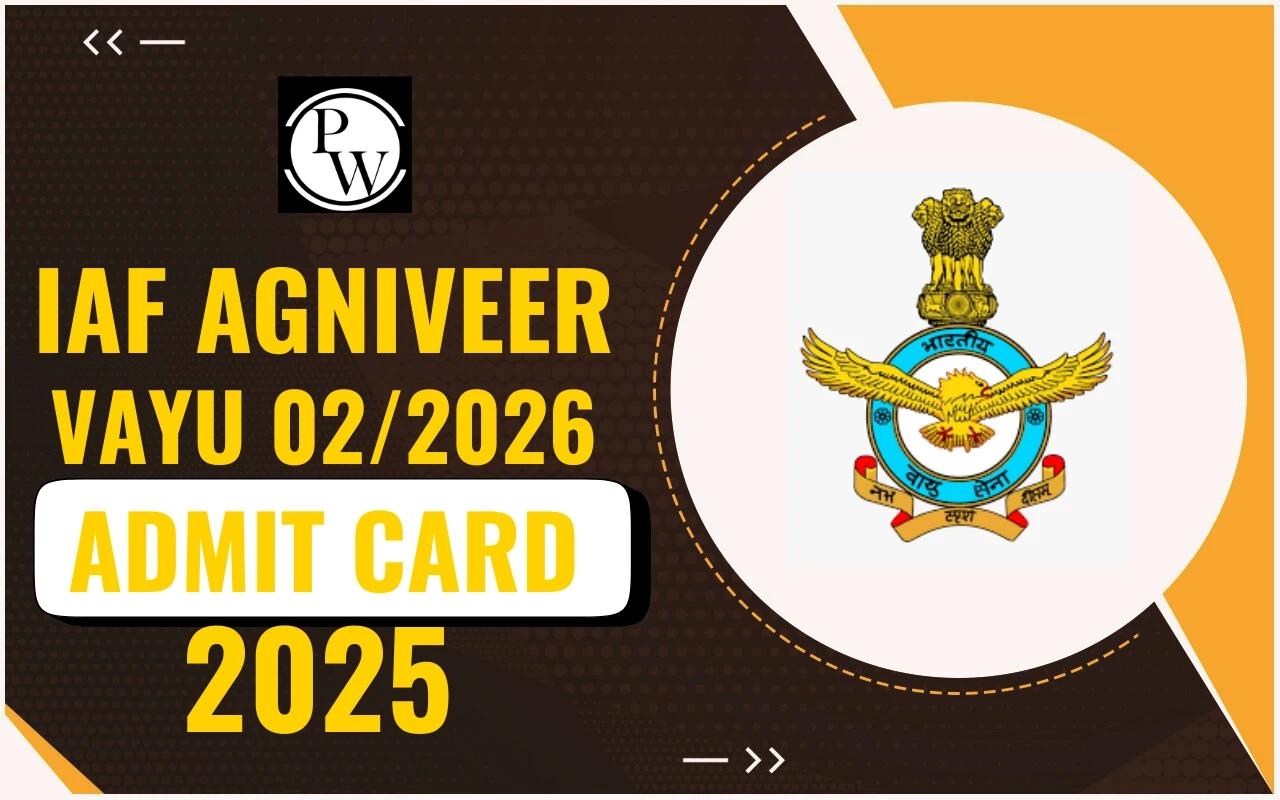 IAF Group Y Medical Assistant Airmen 02 2026 Admit Card 2025 Out 