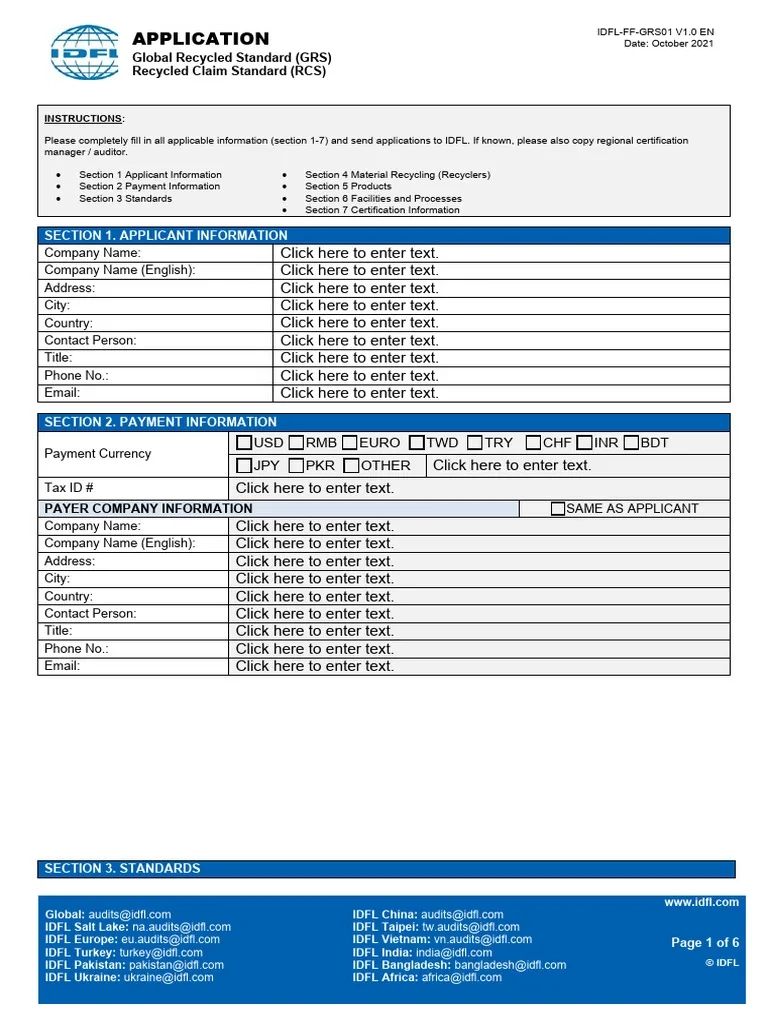 Grs Form Pdf