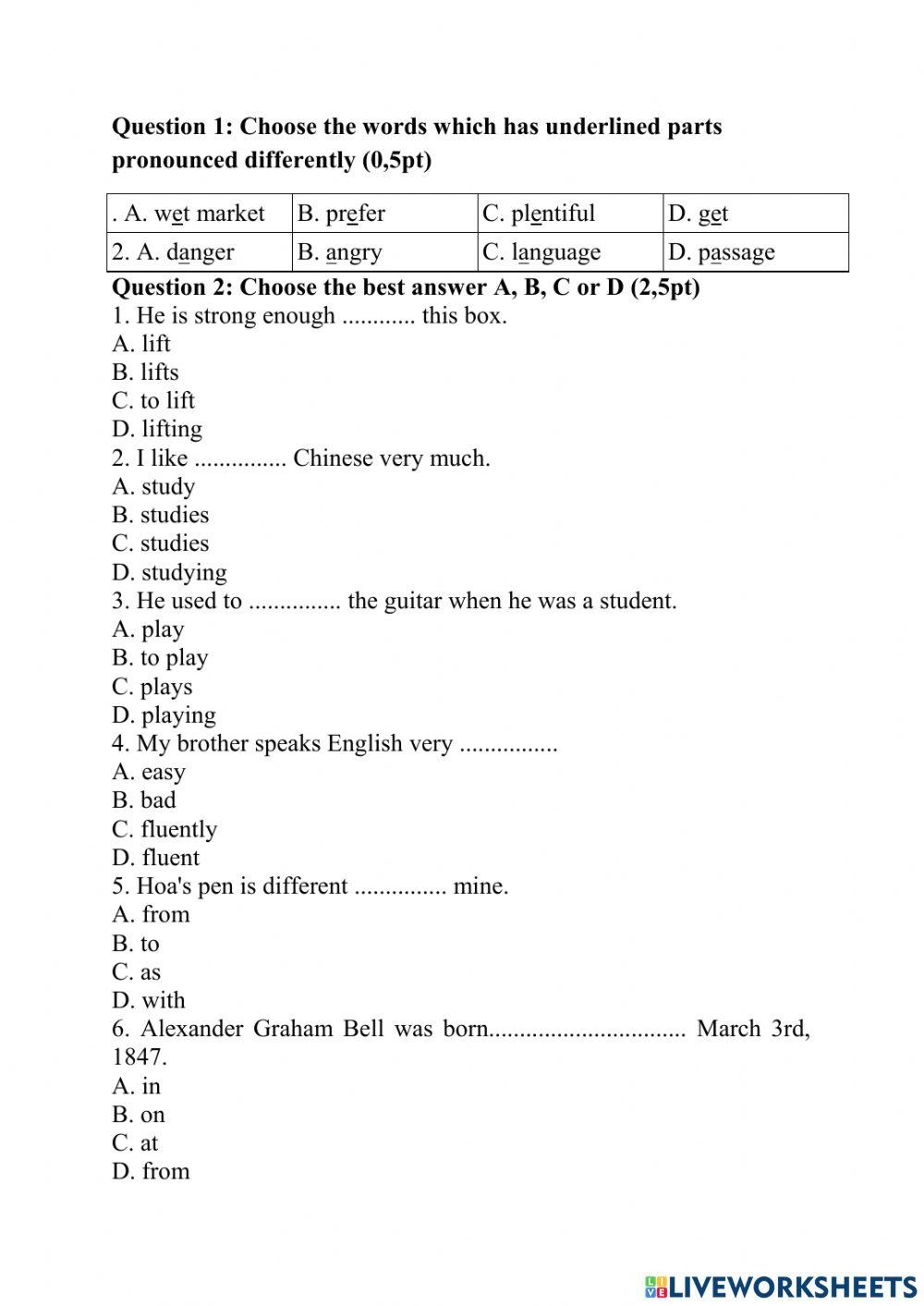 Interactive 8th Grade English Worksheets Engaging Exercises For 