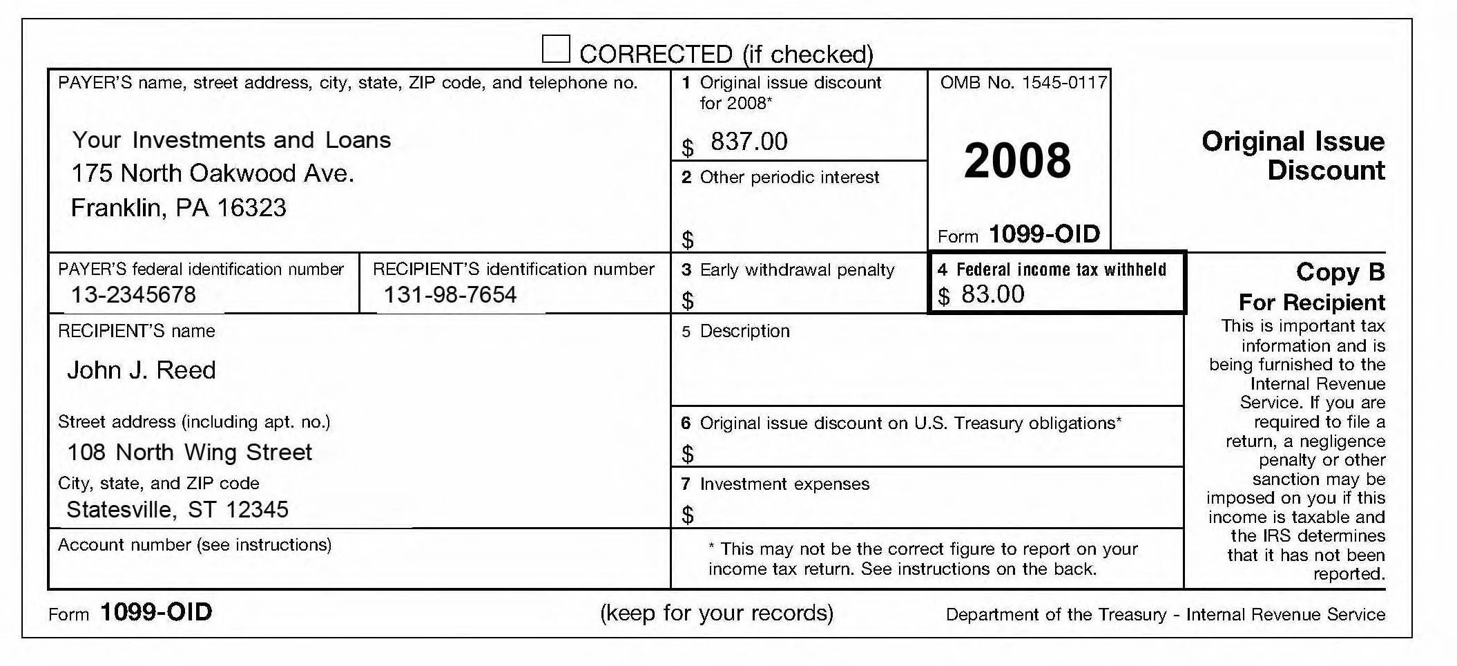 Irs Form 1099