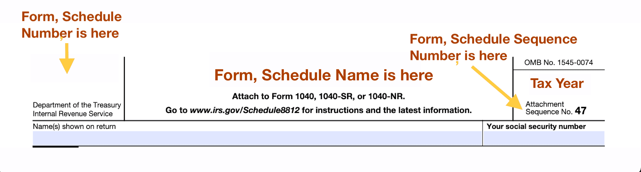 IRS Mailing Addresses For Form 1040 1040 SR 1040 NR