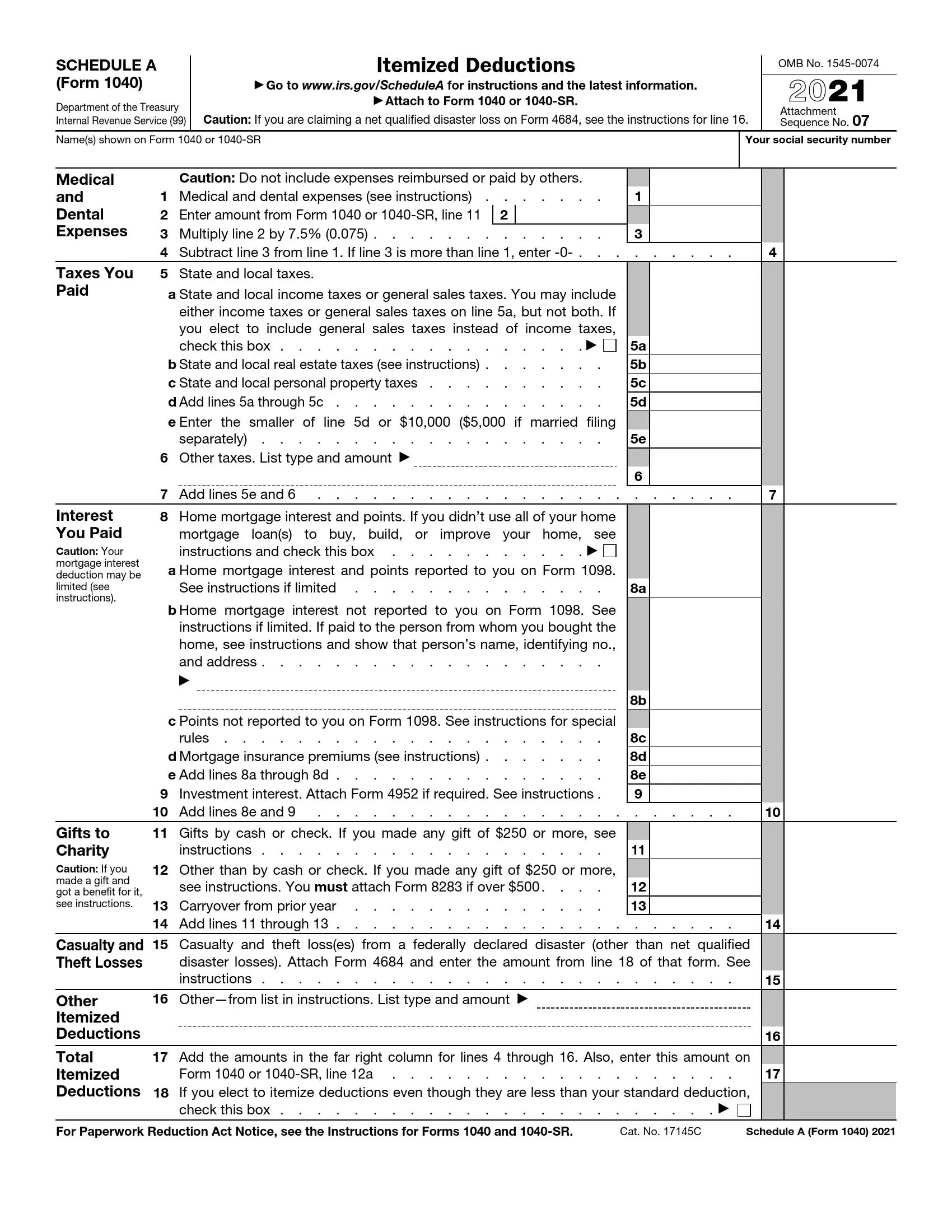 Irs Form Instructions 1040