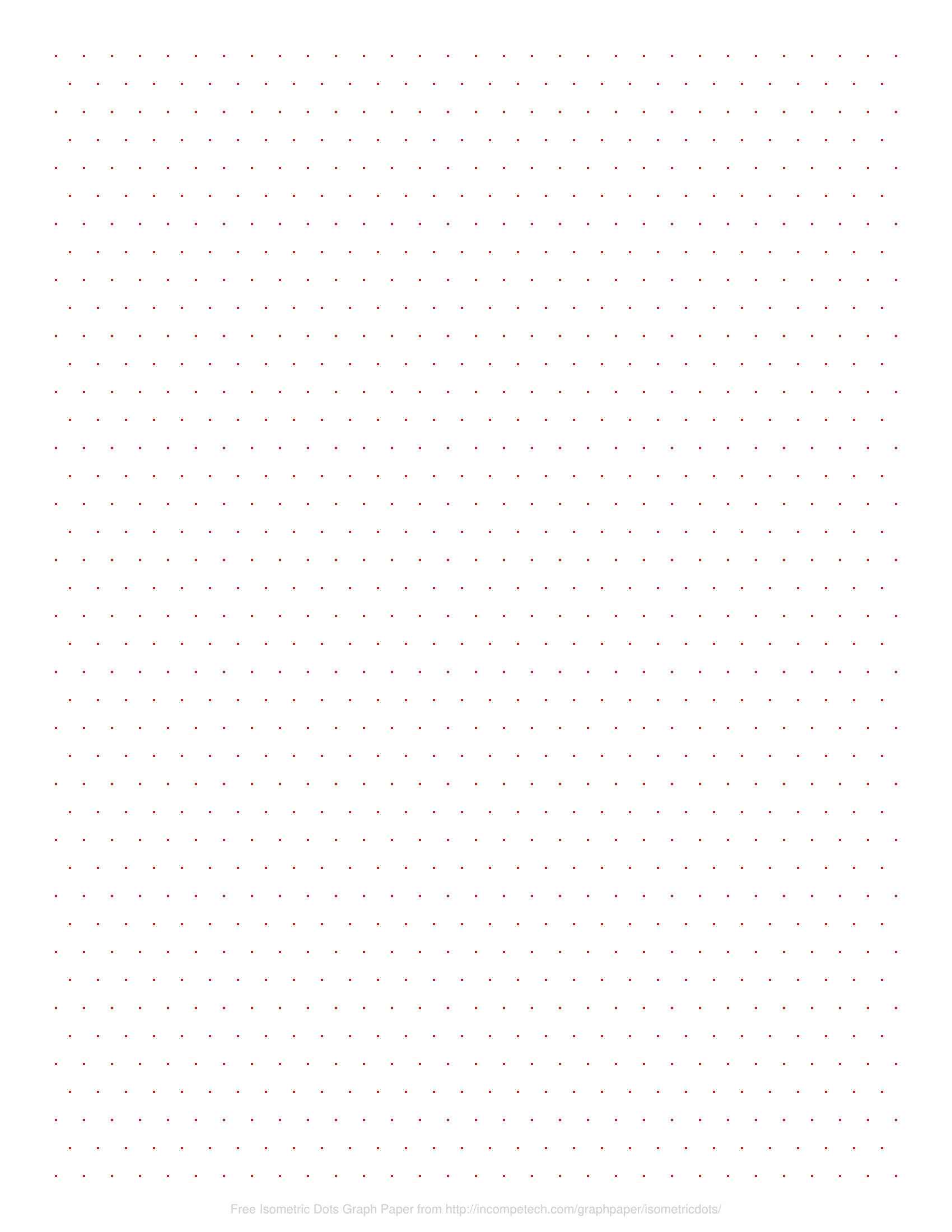 Isometric Dots Graph Paper Generators
