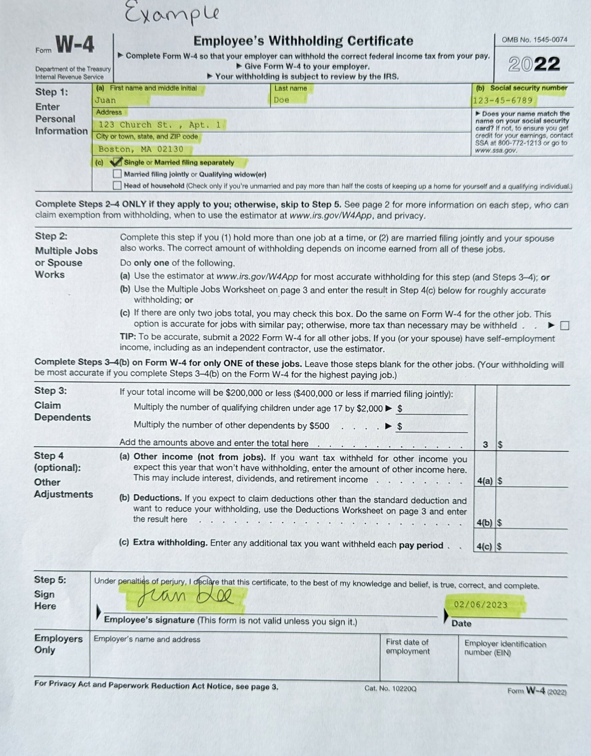 JEA Summer Paperwork English Hyde Square Task Force