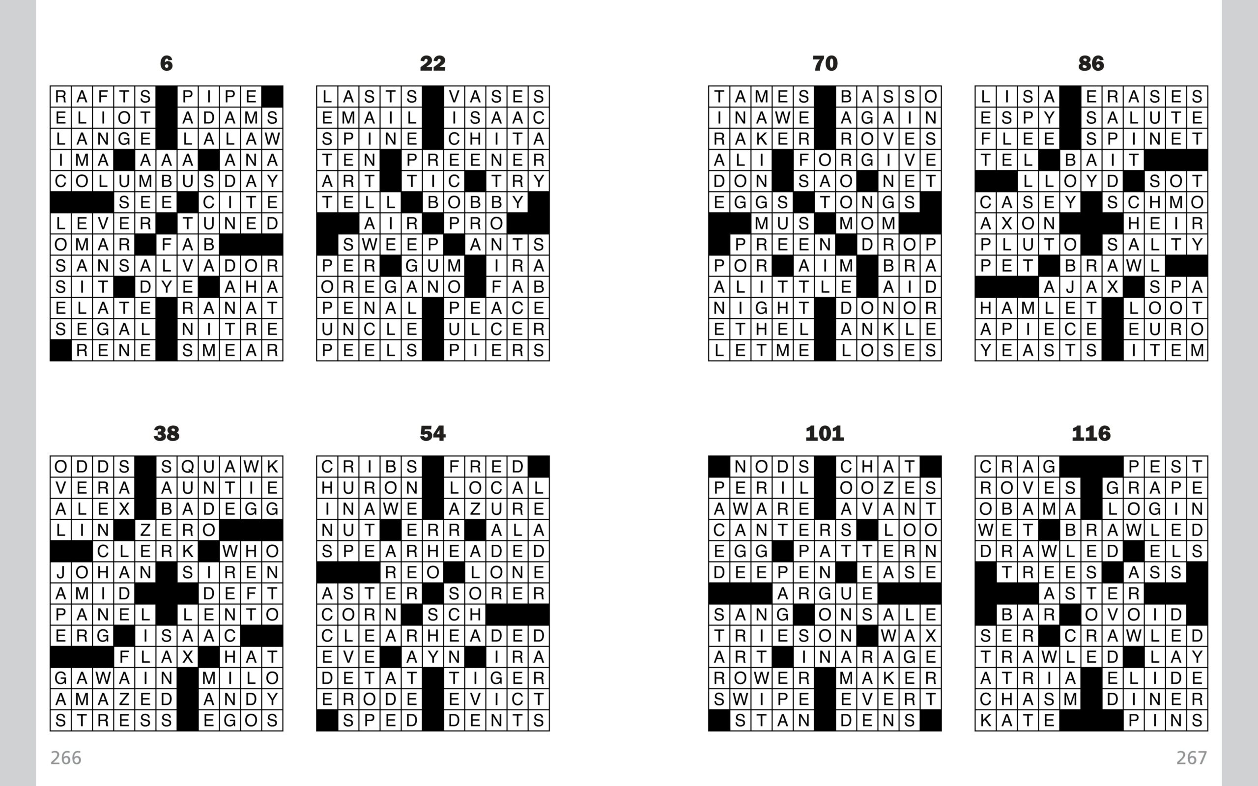 Thomas Joseph Crossword Puzzles Printable Free