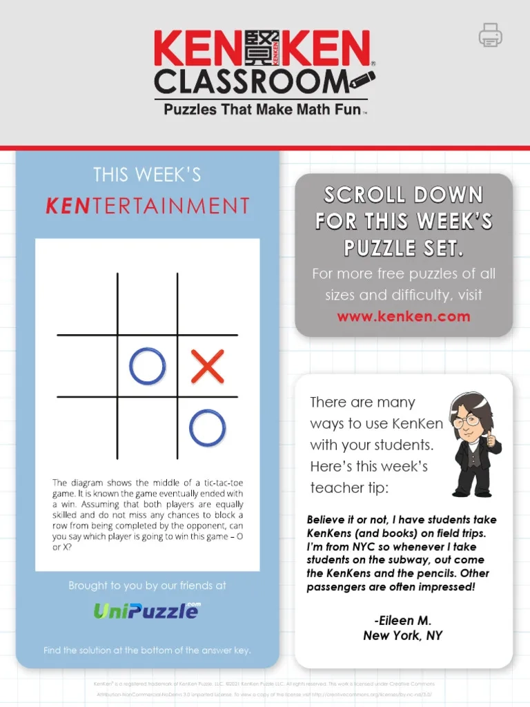 Kenken Puzzles 9x9 Free Printable