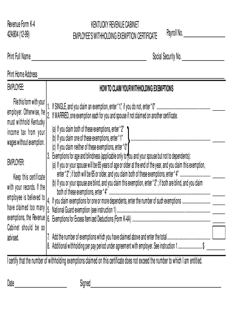 Ky K4 Fill Out amp Sign Online DocHub