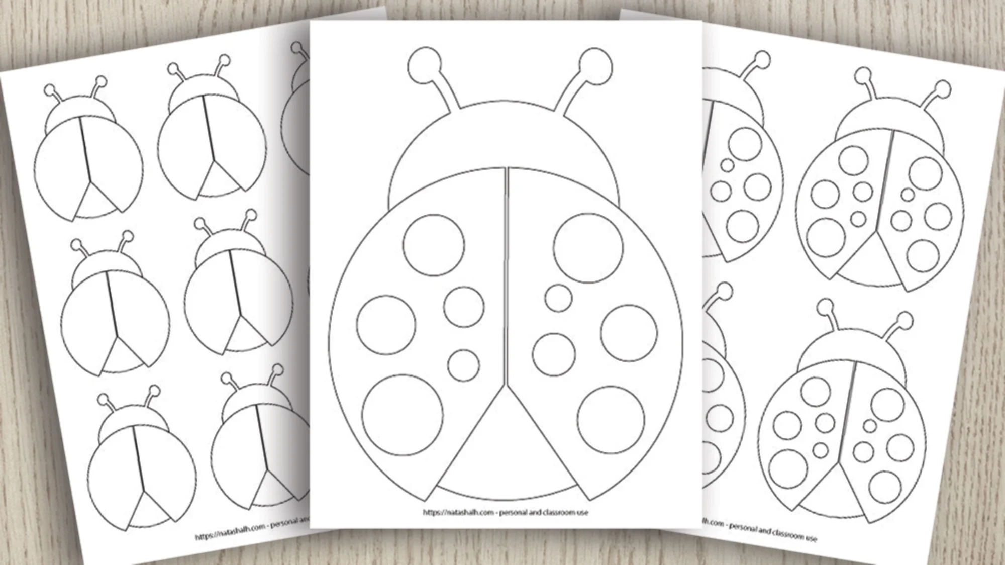 Free Printable Ladybug Template