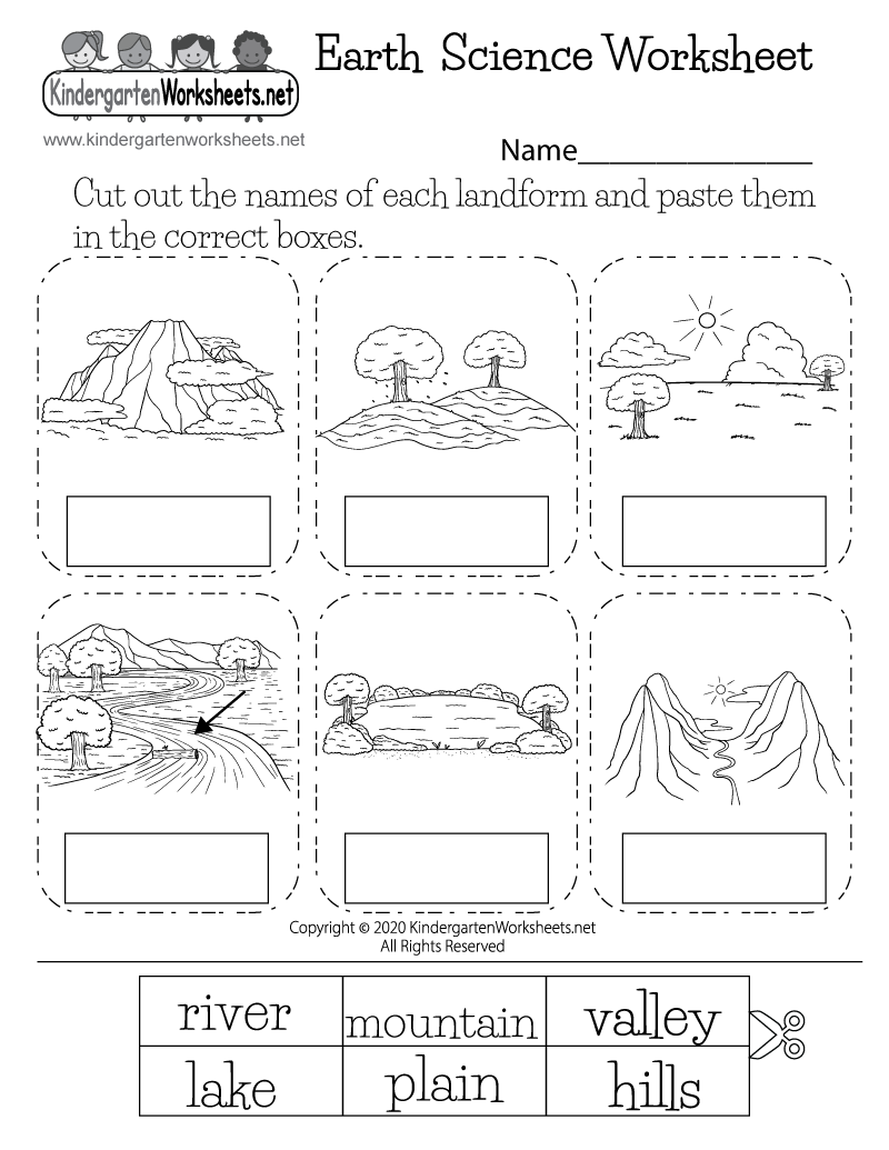 Free Printable Fun Science Worksheets