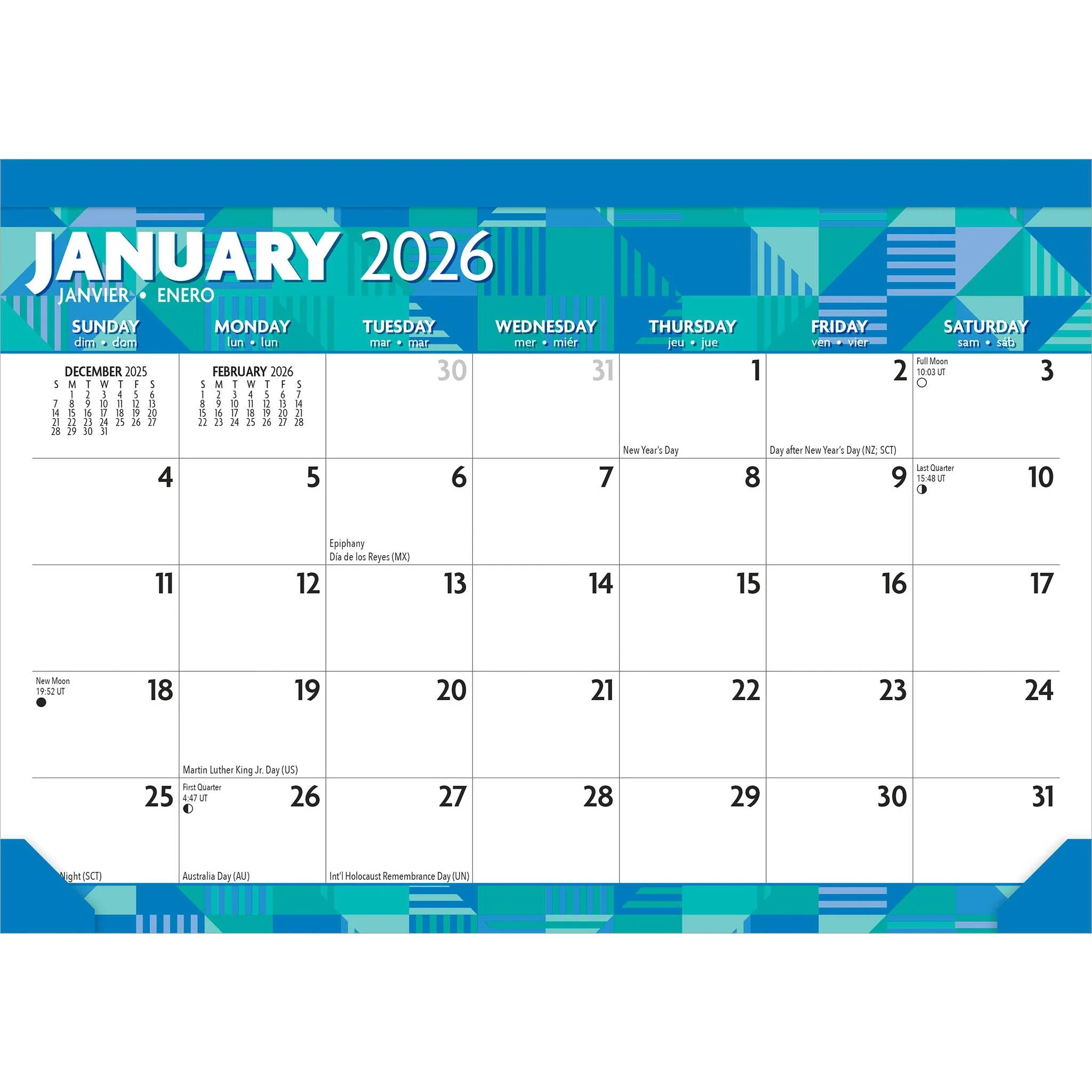 2026 Desk Calendar Printable