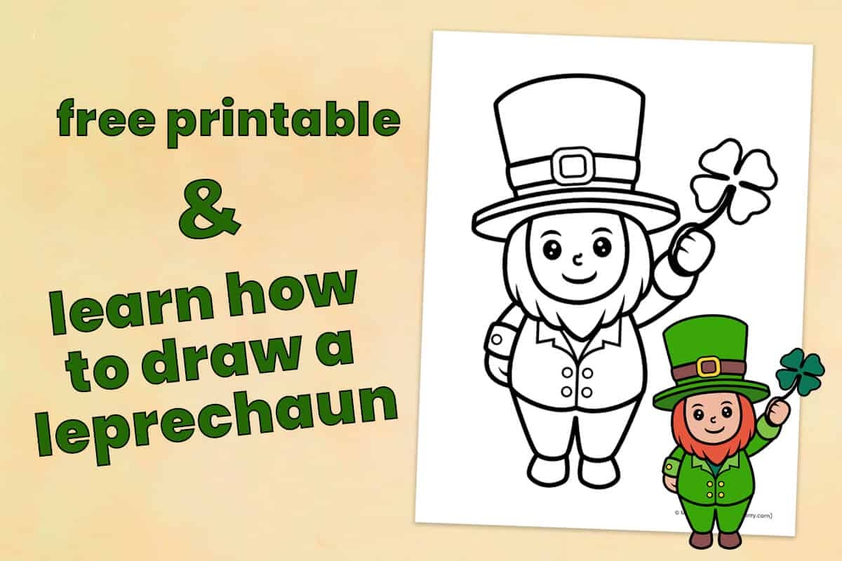 Leprechaun Printable Template