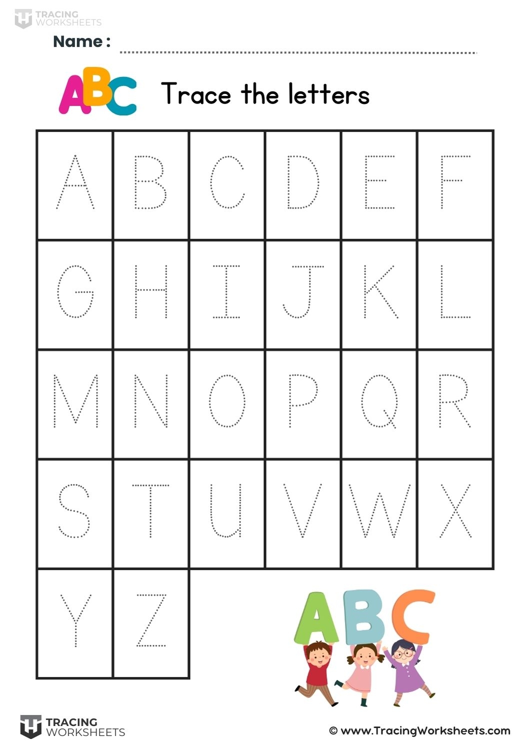 Abc Printable Worksheets