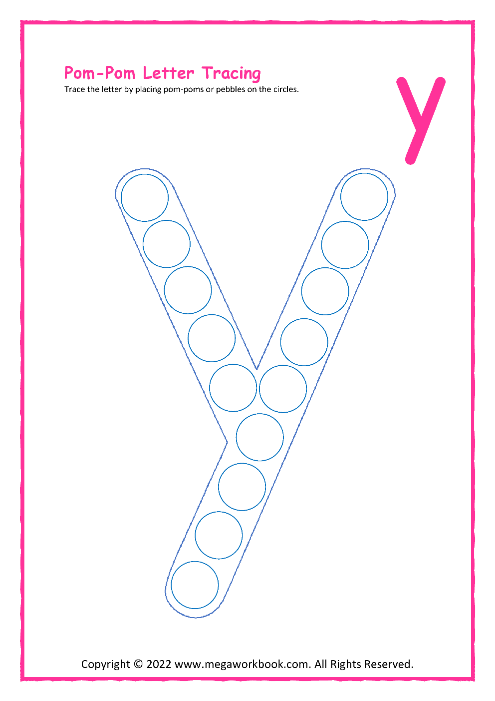 The Letter Y Printable