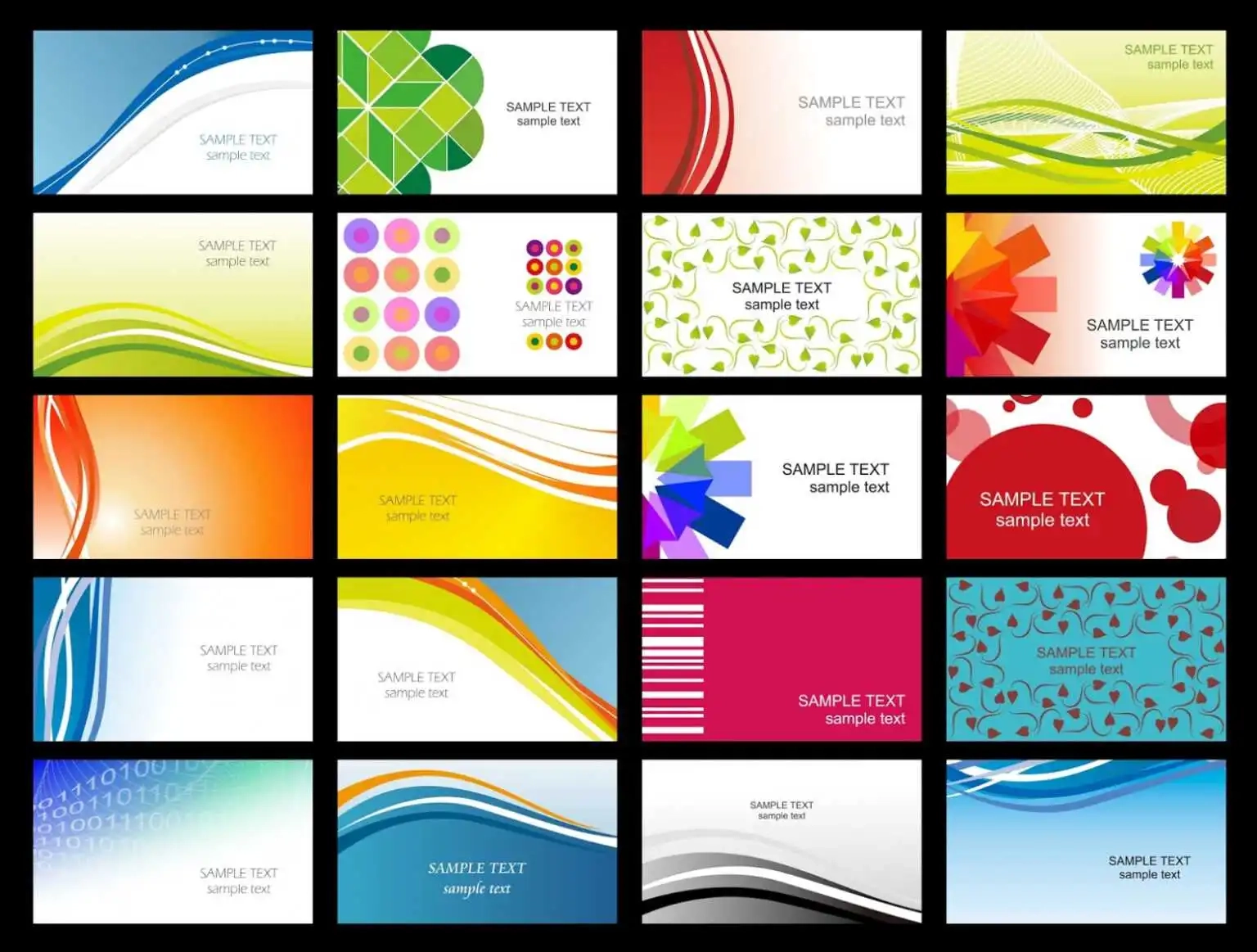 Printable Business Card Template Free