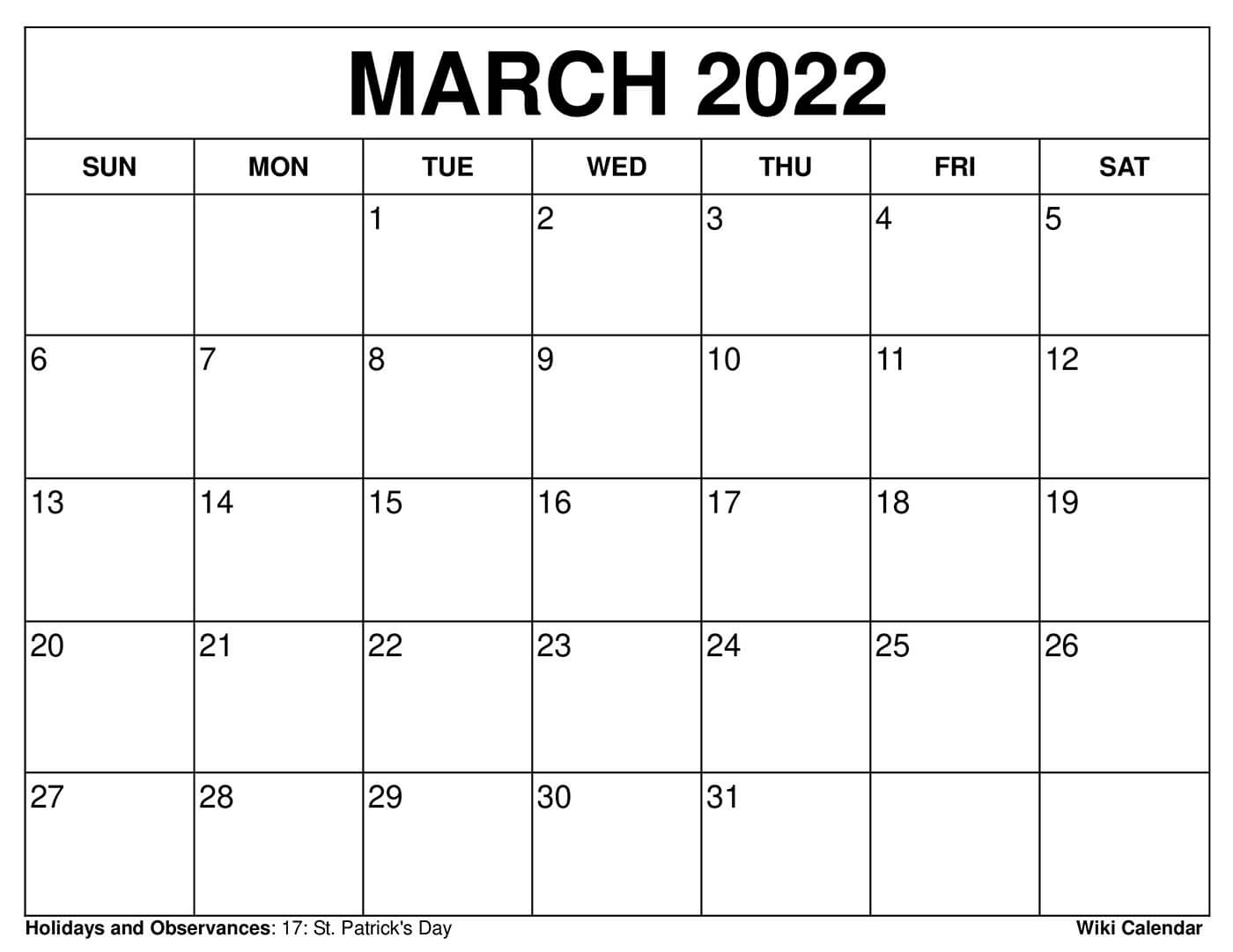 Google Chrome Blank Calendar Printable