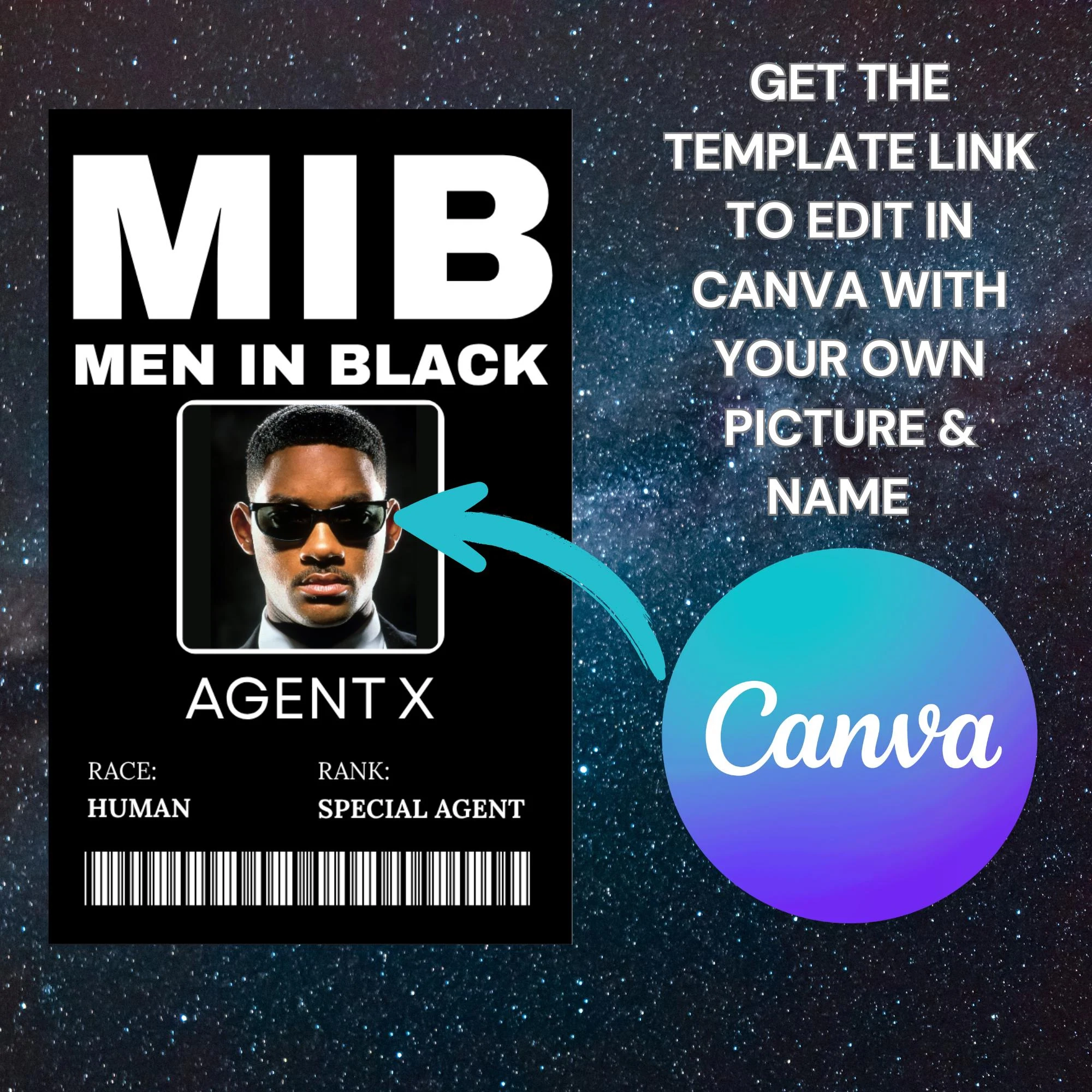 Mib Badge Template Editable Etsy Australia