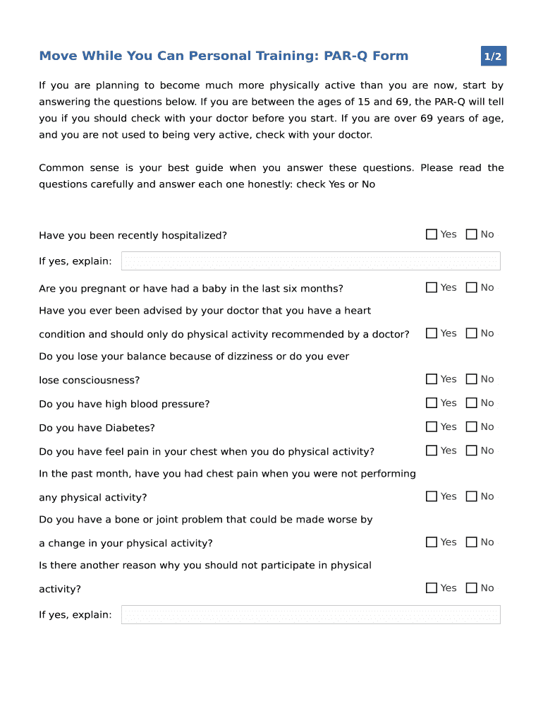 Par Q Form Personal Training
