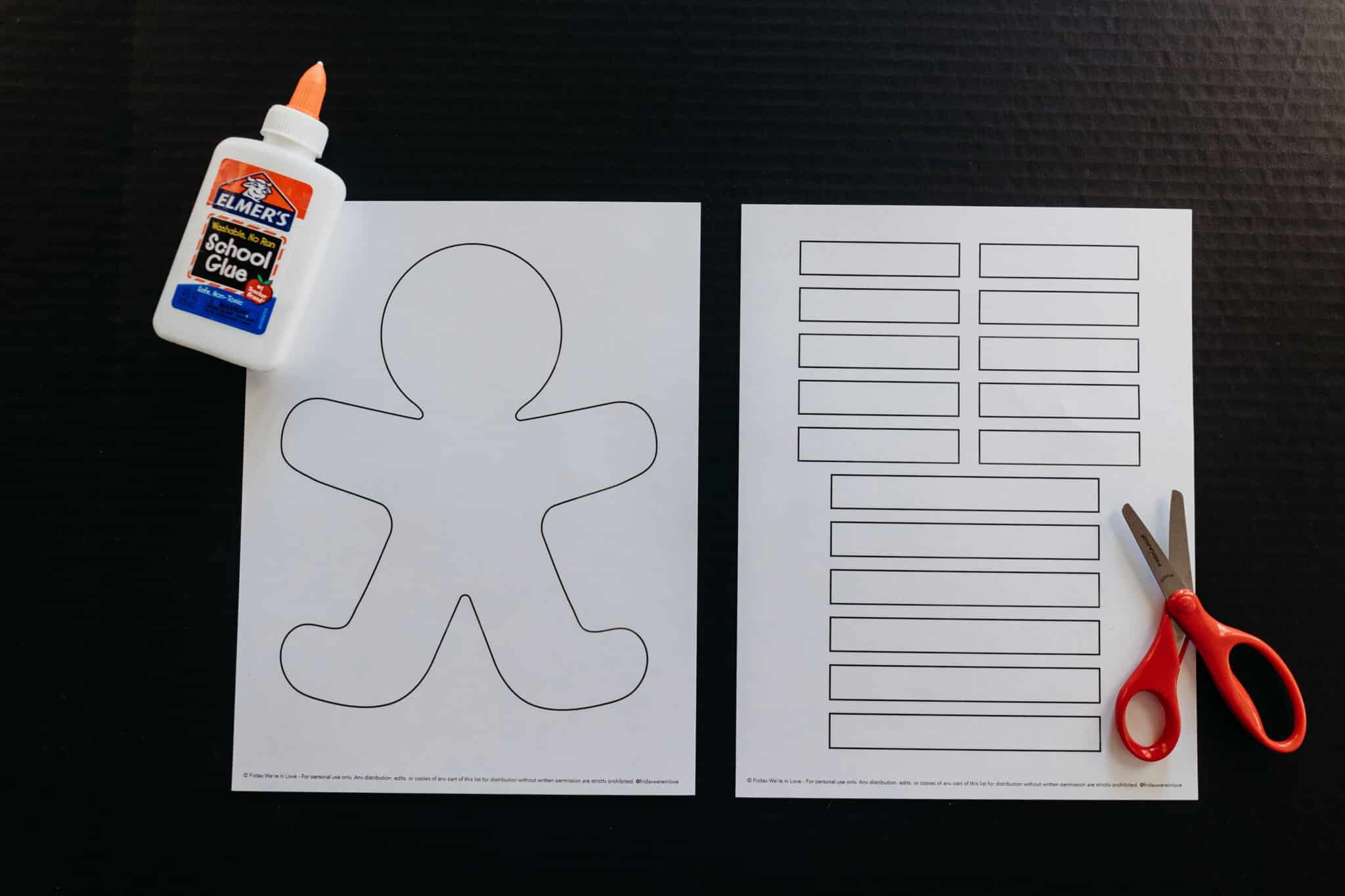 Mummy Template Printable