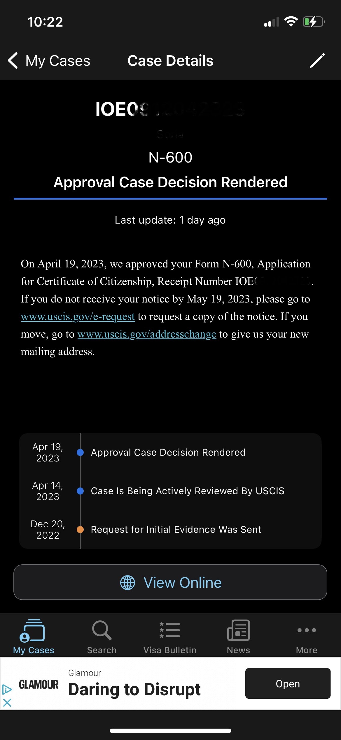 N 600 Approval Page 2 Passports Etc What To Do Now That 