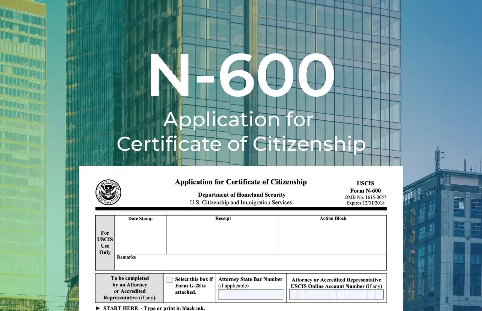 N600 Naturalization Form Printable