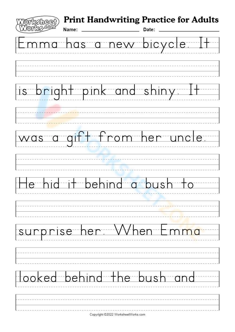 Neat Handwriting Worksheets amp Printable