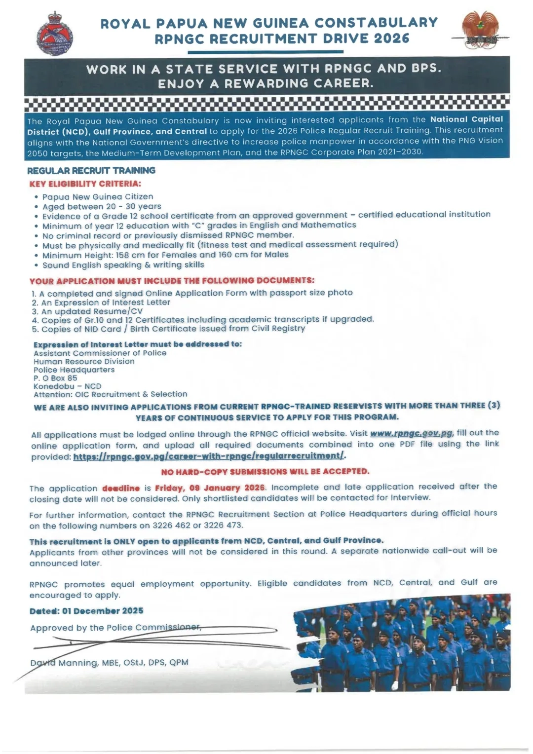 Online Regular Recruitment