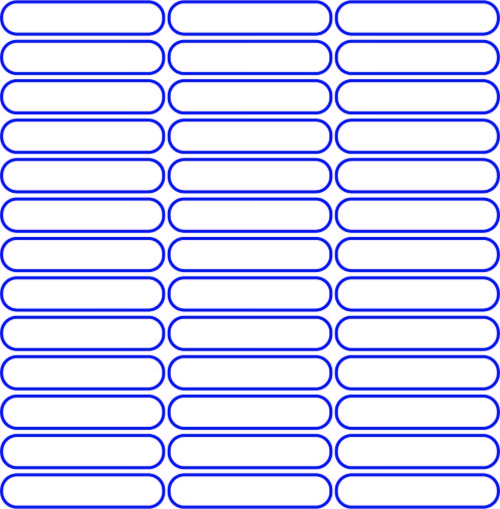 Pendaflex Tab Insert Sheets