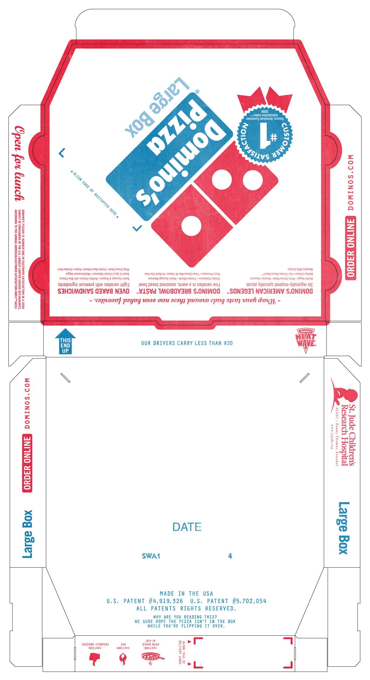Pizza Box 3D Model 13 obj 3ds max Free3D