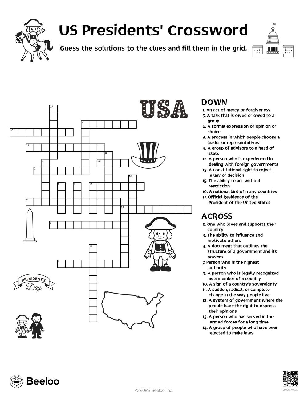 Free Printable Crossword Puzzles Usa