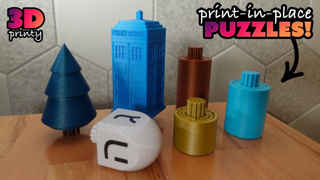 3d Printable Puzzles