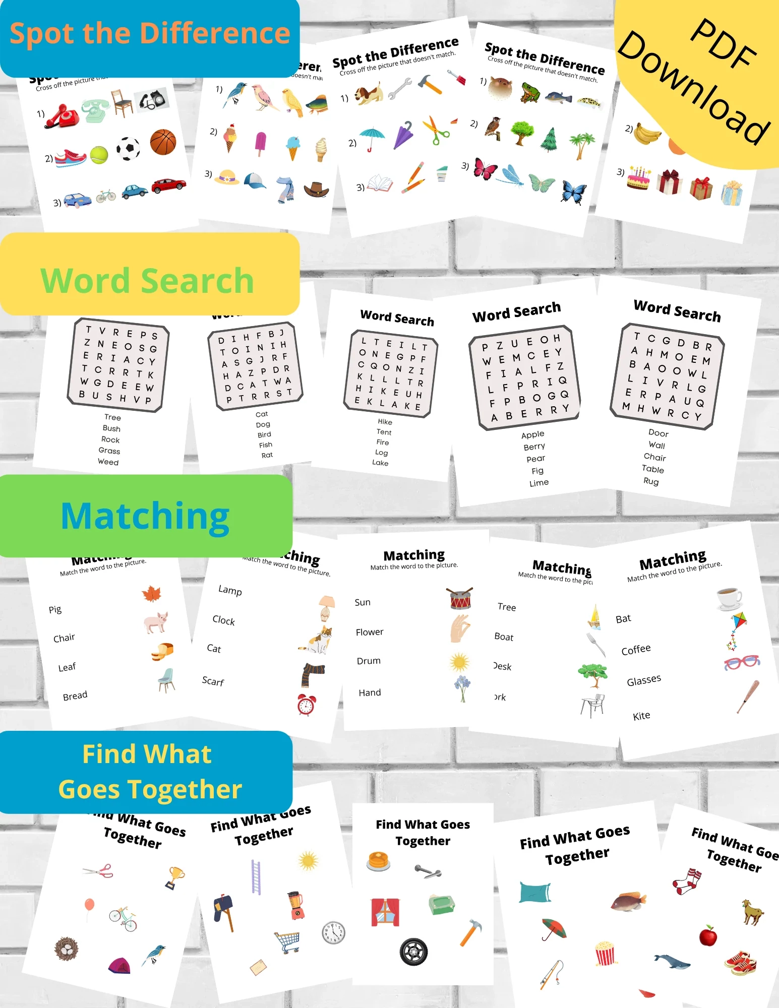 Free Printable Activity Sheets For Seniors