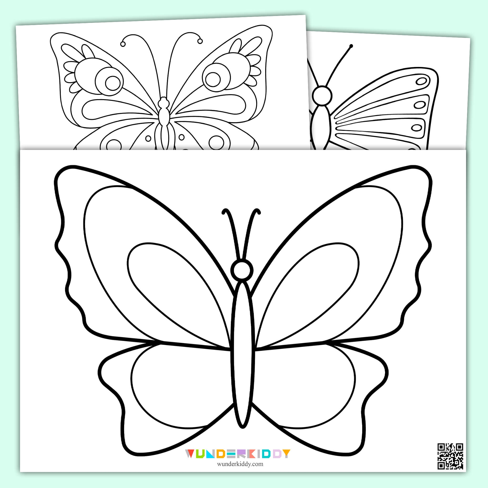 Printable Cut Out Butterfly Template