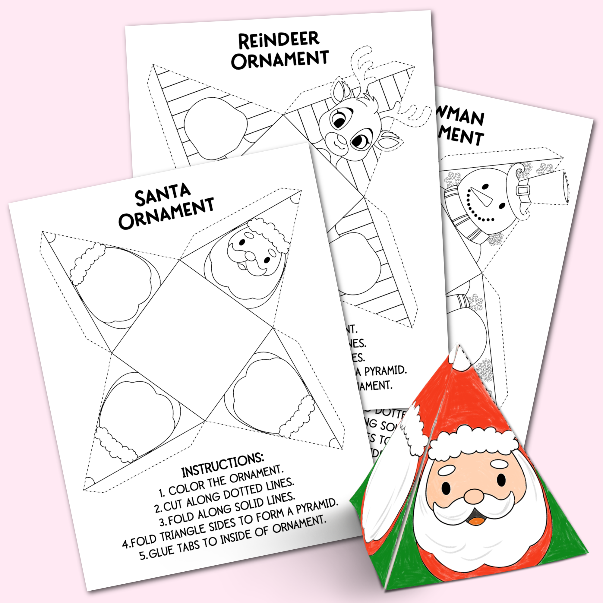 Ornament Printable Templates