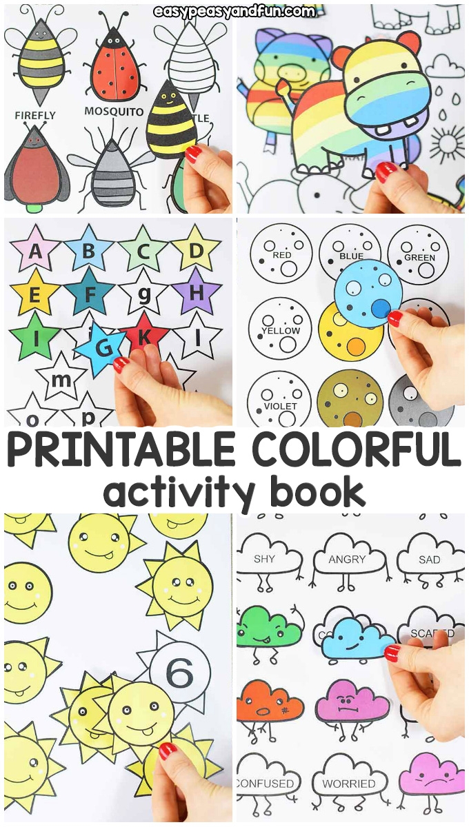 Educational Free Printable Quiet Book Templates