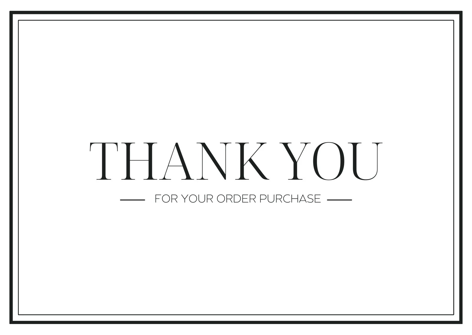 Thank You Note Template Free Printable