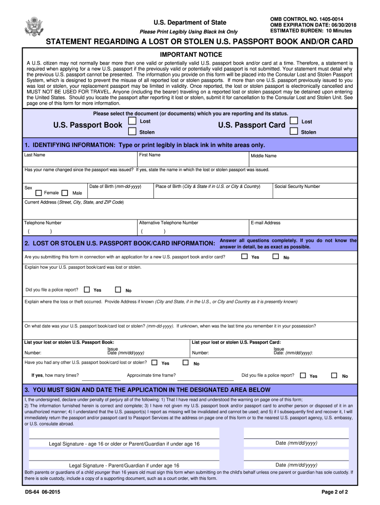 Printable Ds 64 Form Www lx iriss uk