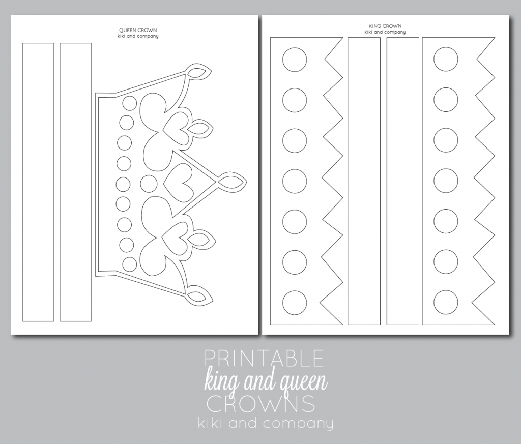 Printable Crown Template