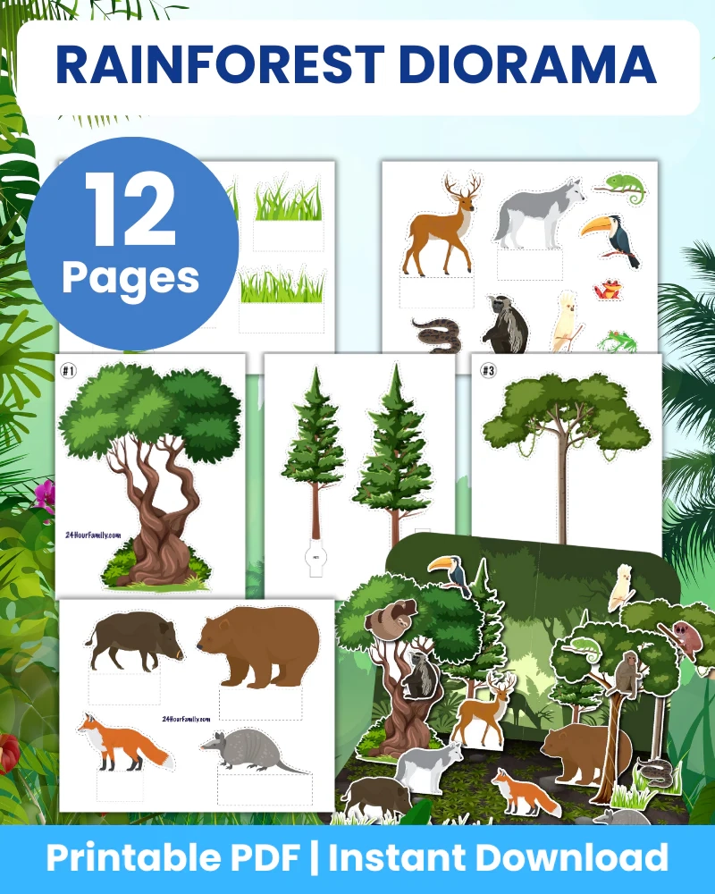 Free Printable Rainforest Pictures