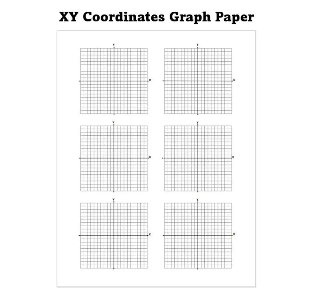 Xy Graph Paper Printable