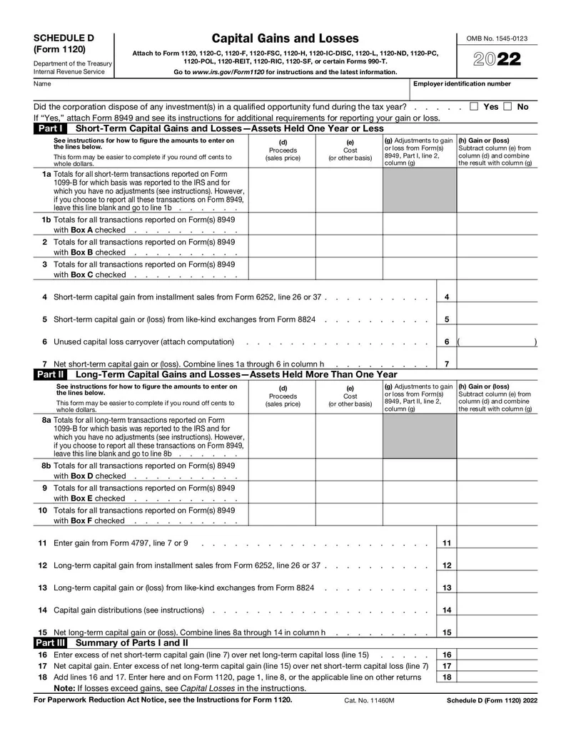 Form 1120-H 2022 Pdf