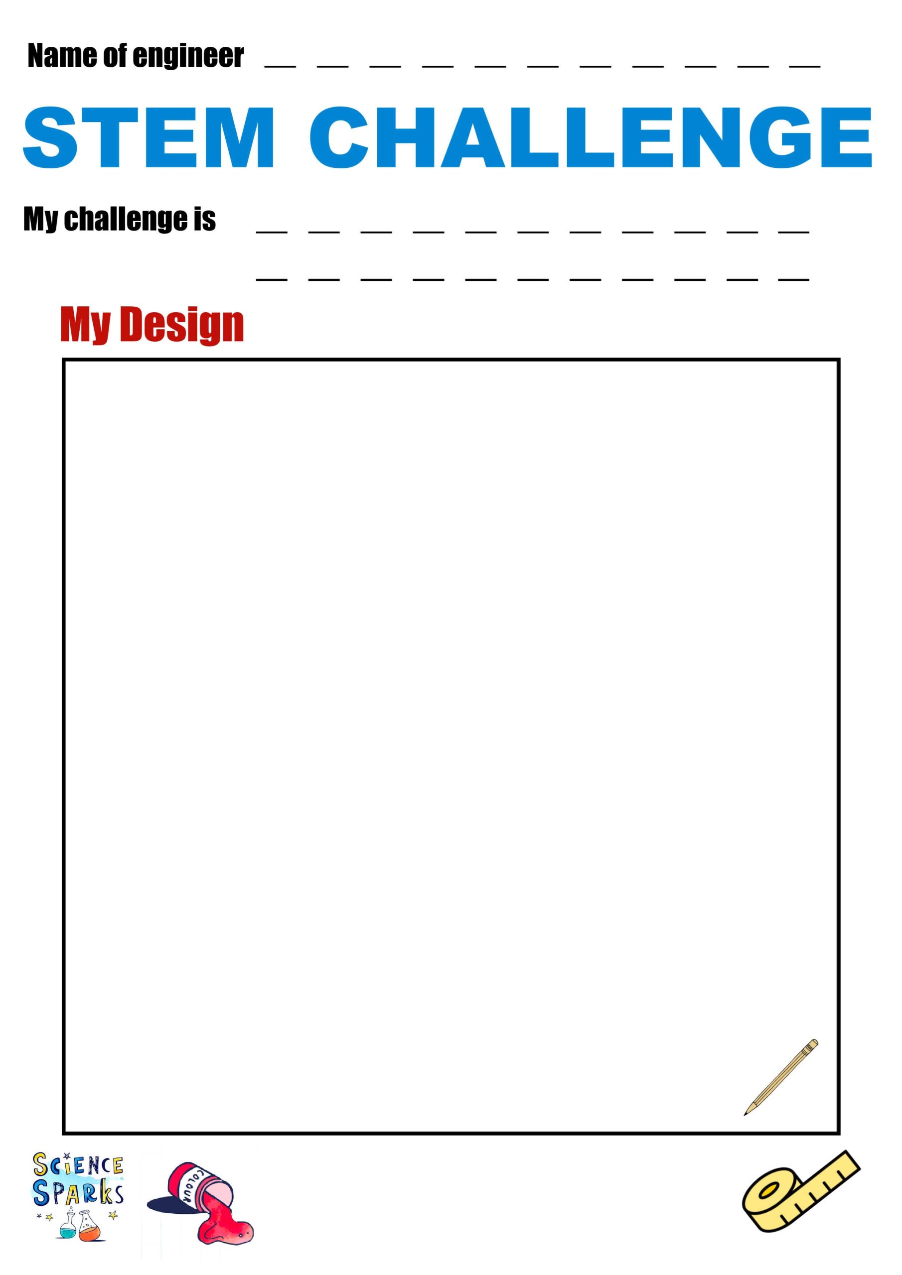 Stem Template Free Printable
