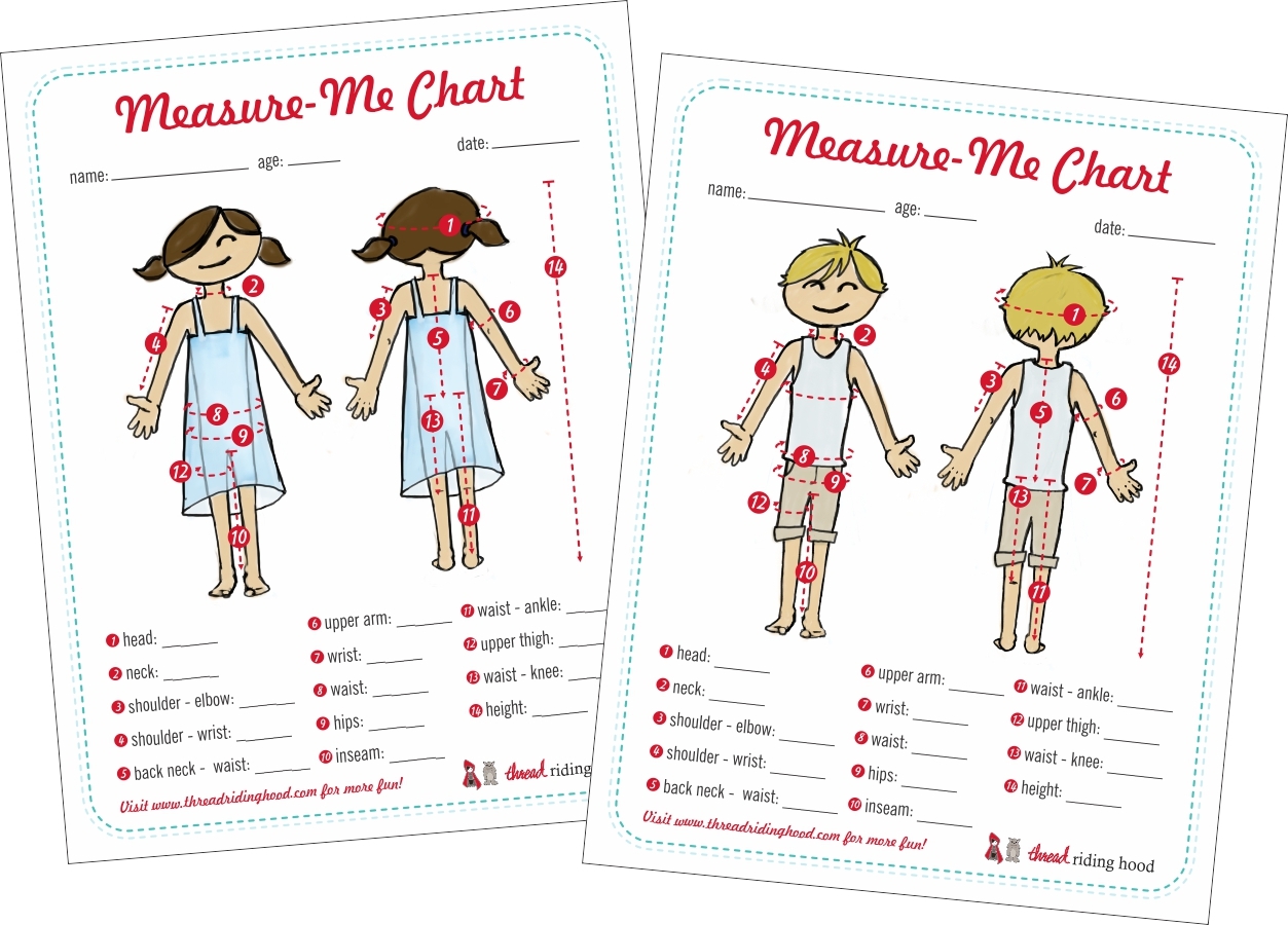 Free Measurement Chart Printables