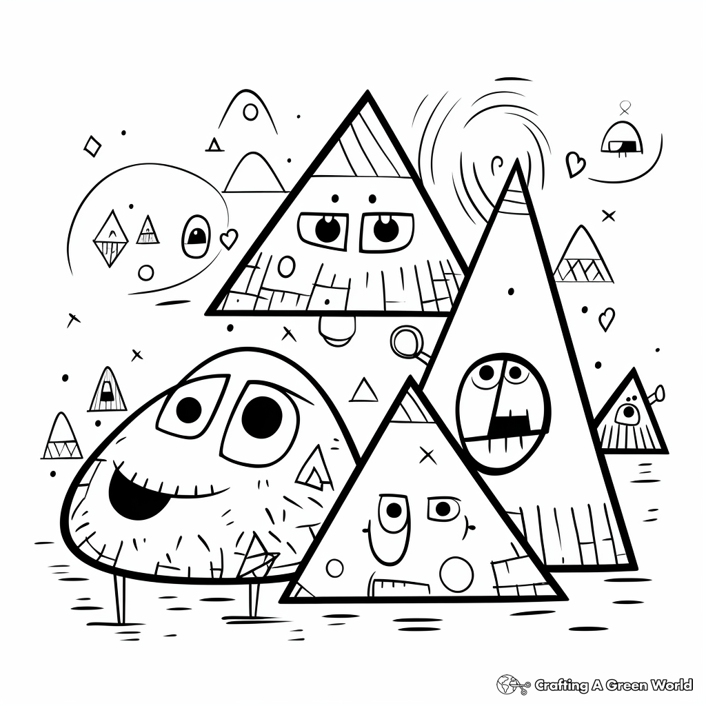 Free Printable Shapes Coloring Sheets