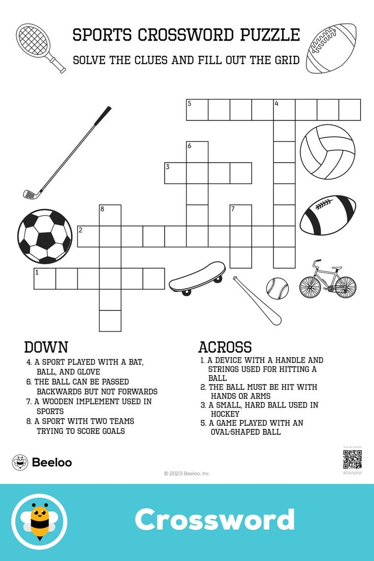 Free Printable Crossword Puzzles Sports