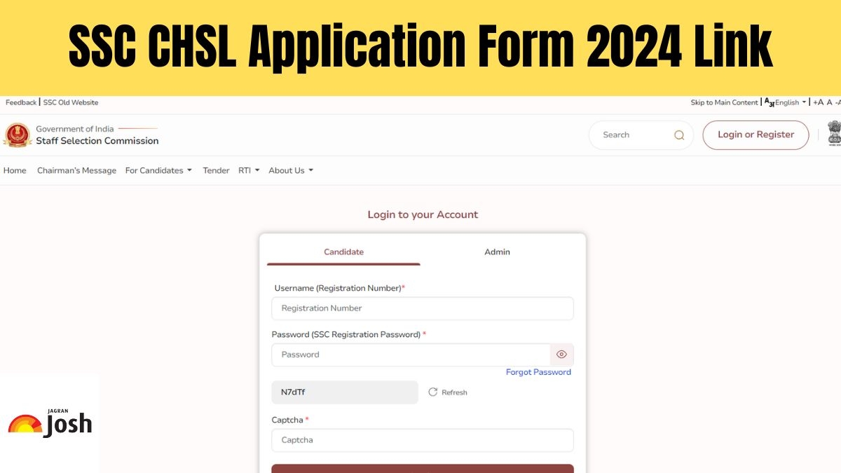 SSC CHSL Application Form 2024 Out Direct Link Steps To Apply