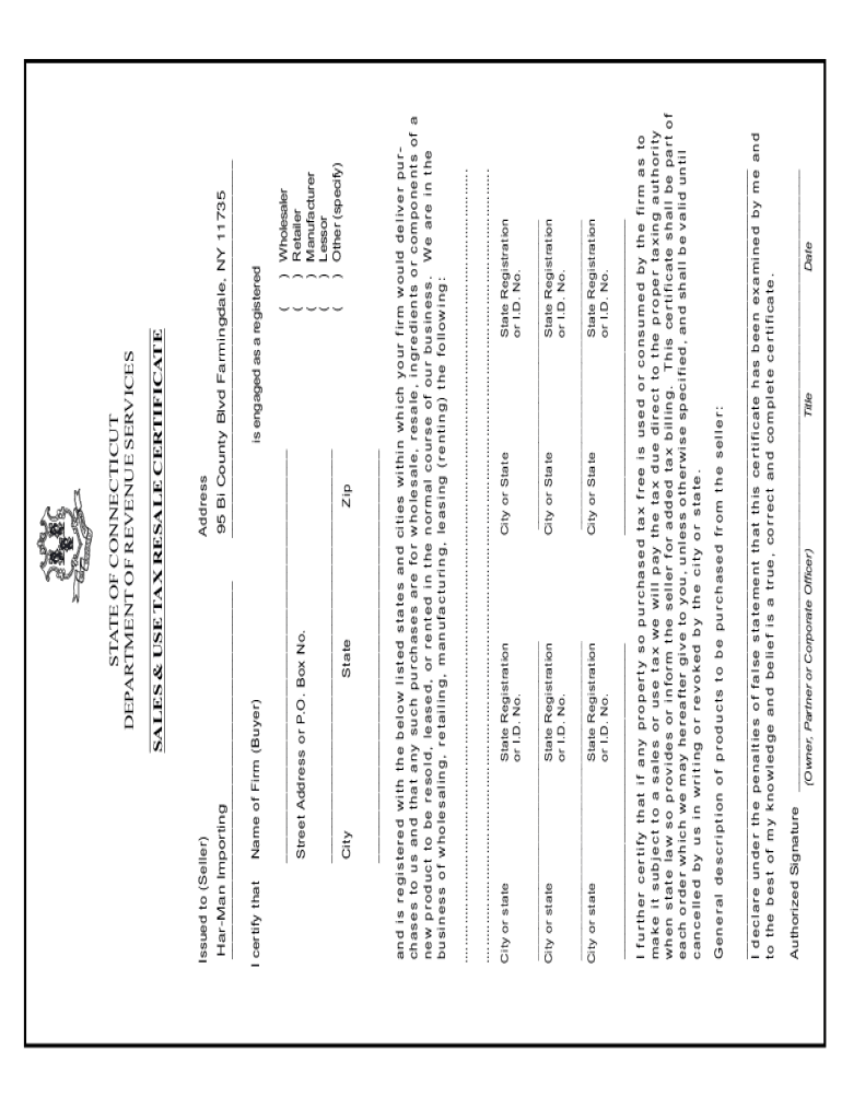 Tax Exempt Form 01 339 Printable