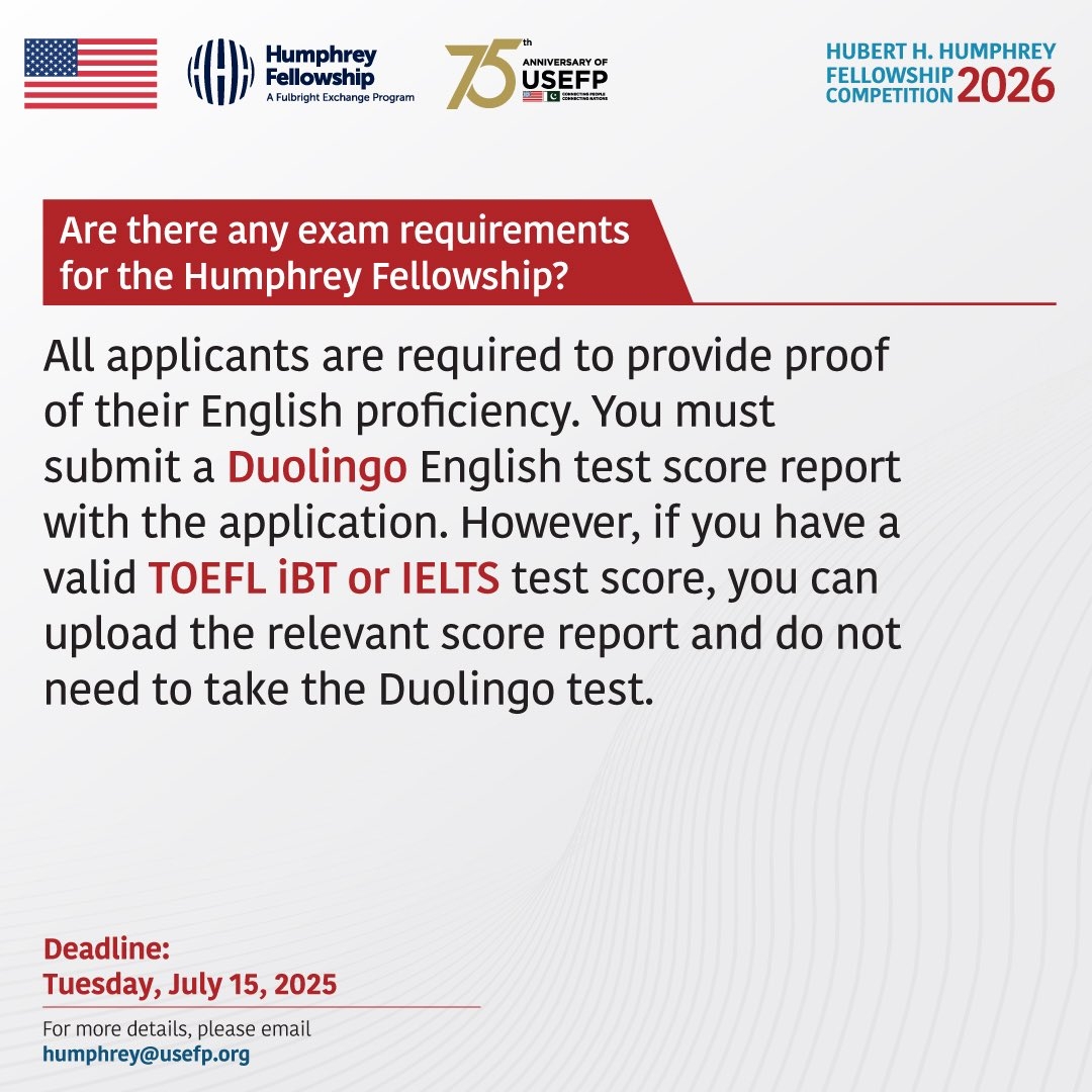  The 2026 Hubert H Humphrey Fellowship Program Is Open For 